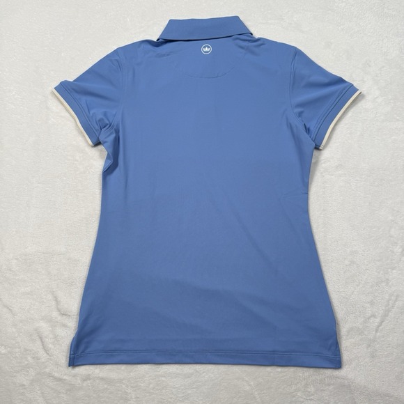 Peter Millar Whitworth Mesh Short Sleeve Golf Polo Womens XS Bonnet - Picture 6 of 11